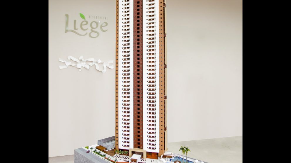 Maquetes que fizemos: Residencial Liège