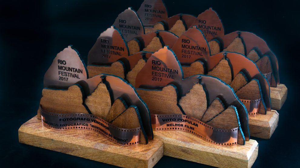 Maquete que fizemos: Troféu Rio Mountain Festival