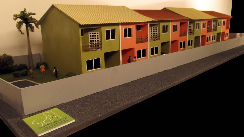 Maquetes que fizemos: Vila de casas