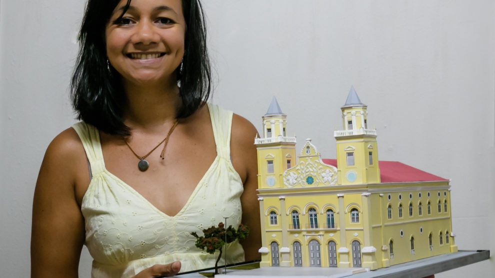 Maquetes que fizemos: Basílica de Nossa Senhora das Neves