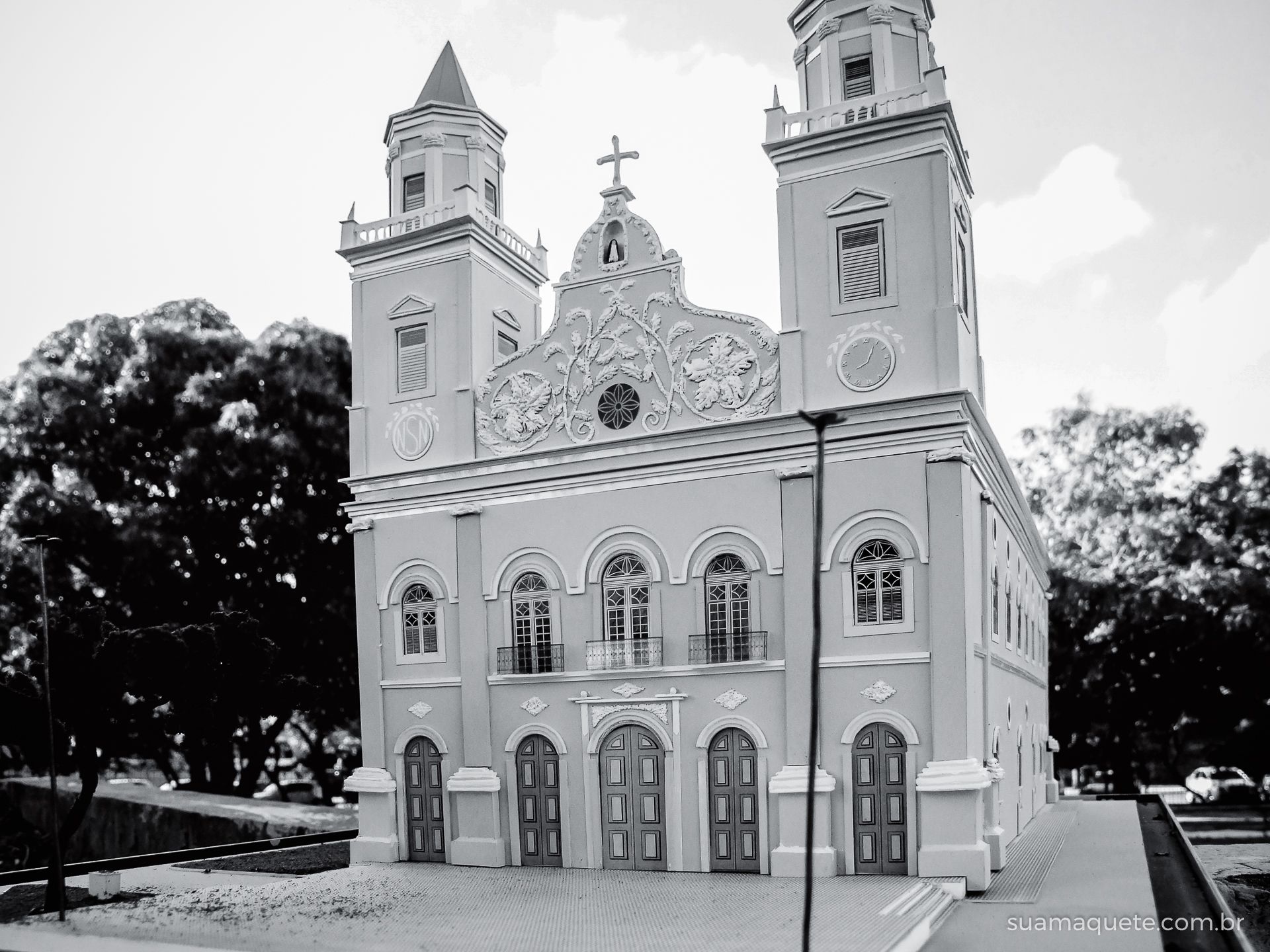 Maquetes que fizemos Basílica de Nossa Senhora das Neves Sua Maquete