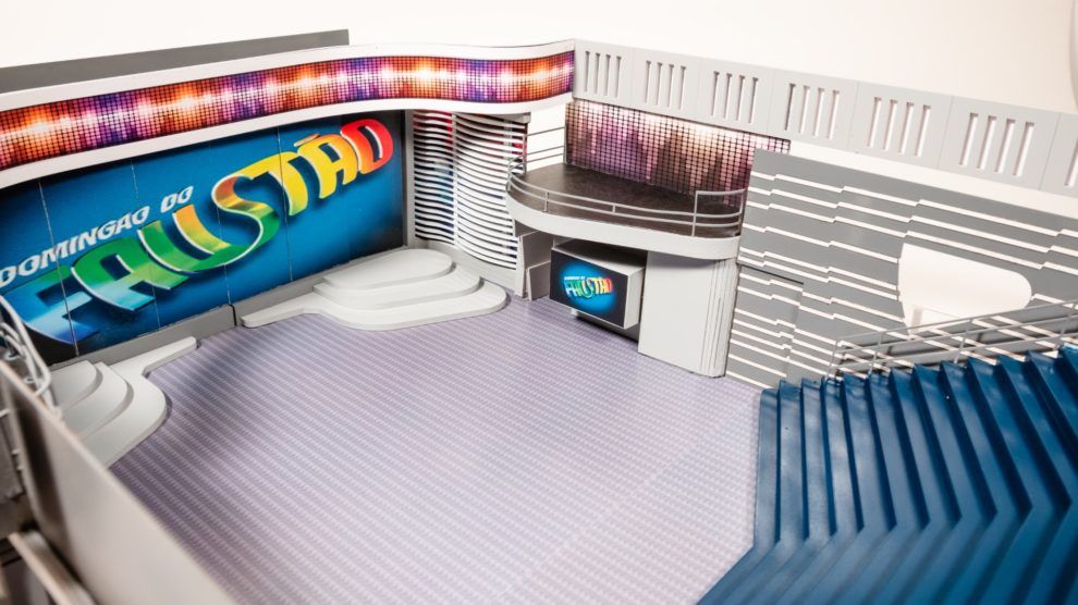 Maquetes que fizemos: Domingão do Faustão