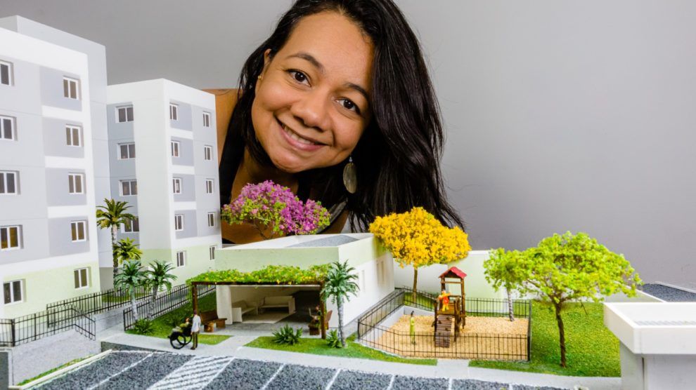 Maquetes que fizemos: Residencial Parque dos Manacás